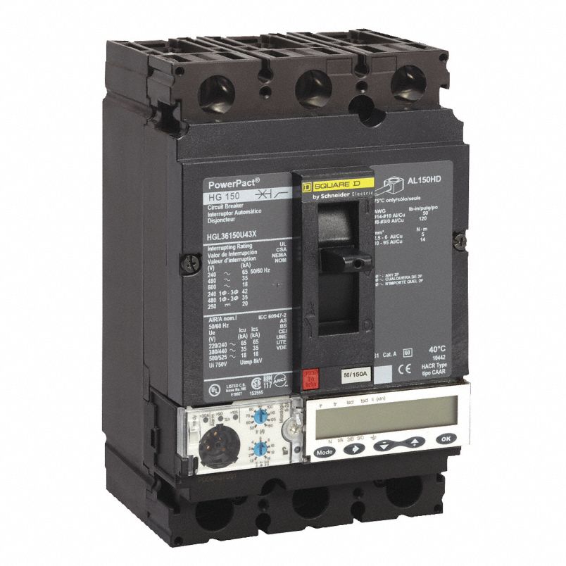 H-Frame Square D Circuit Breakers